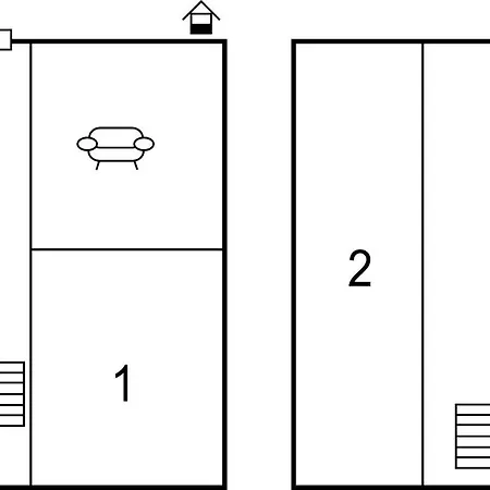 Feriehus In With Kitchen *